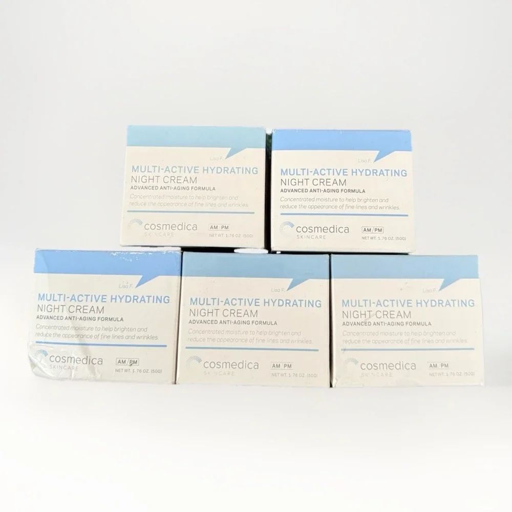 Cosmedica Skincare Multi-Active Hydrating Night Cream‎ Anti Aging Formula 1.76oz